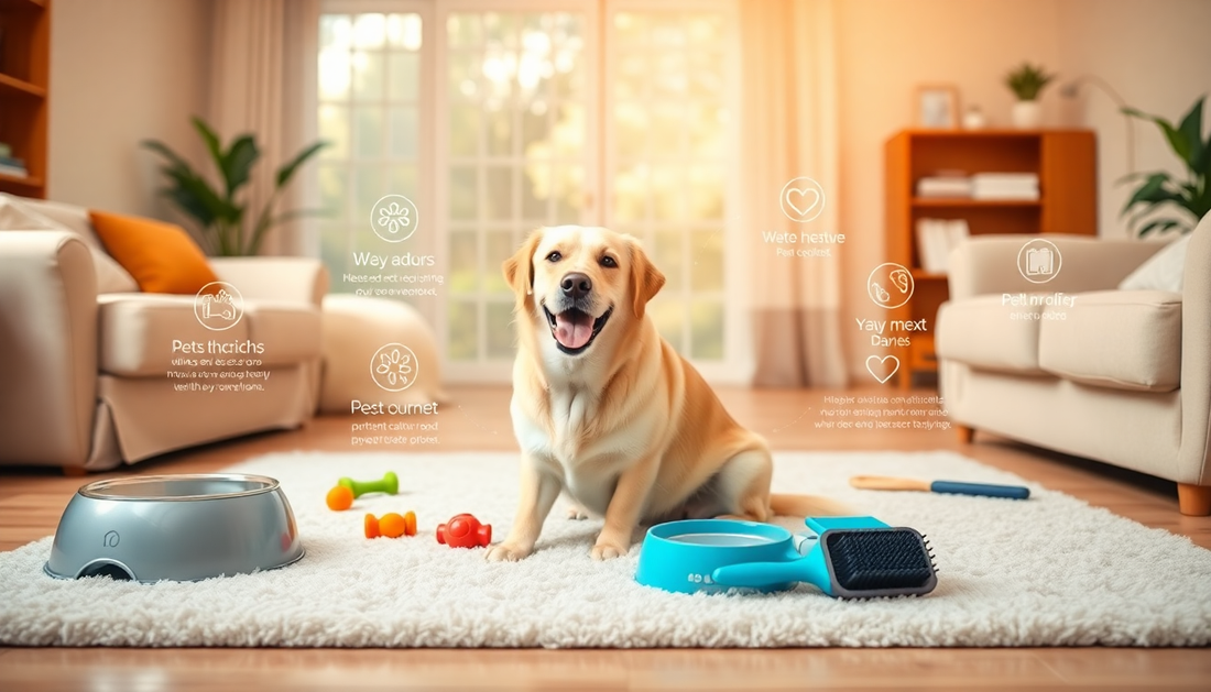 5 Simple Ways to Keep Your Pet Happy and Healthy at Home