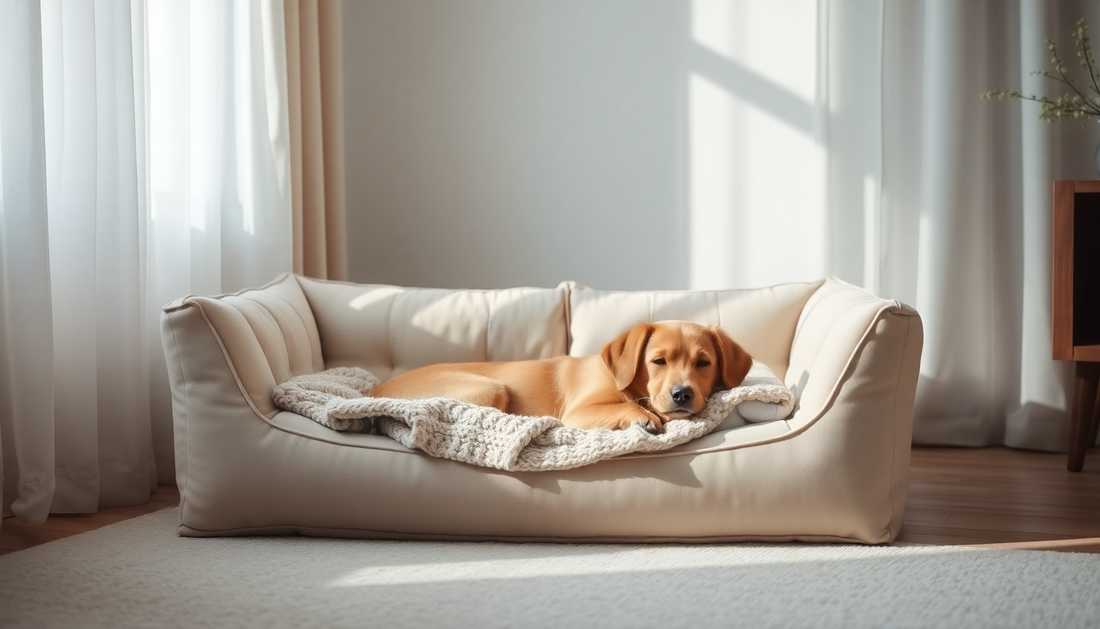 Creating a Calm and Cozy Space for Your Furry Friend