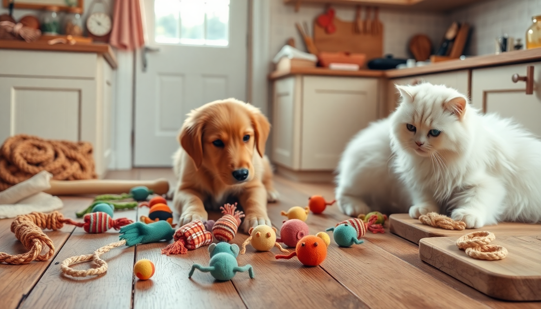 Unleash Your Pet's Playful Side: Cute DIY Pet Toys and Treats You Can Make at Home